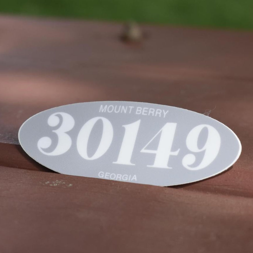 Zipcode Sticker