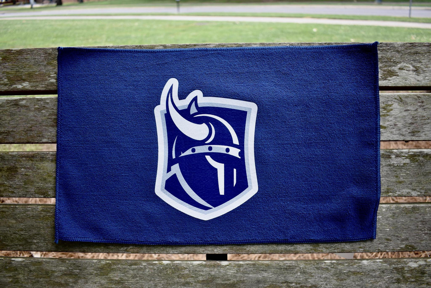 Rally Towel Viking Head - Dark Blue
