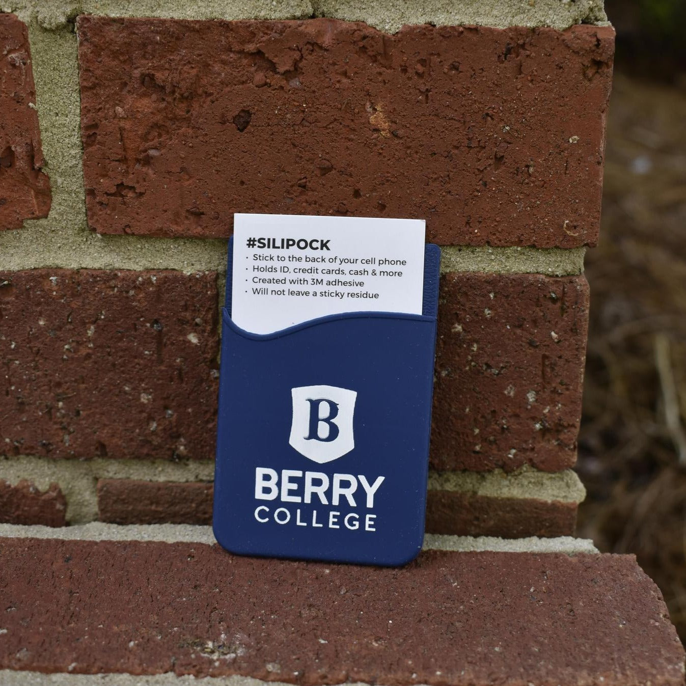 MCM Media Wallet - Navy