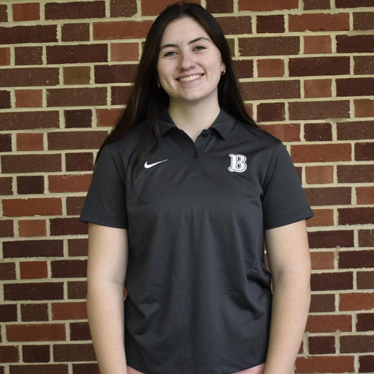 Nike Women's Grey Dri Fit Victory Polo