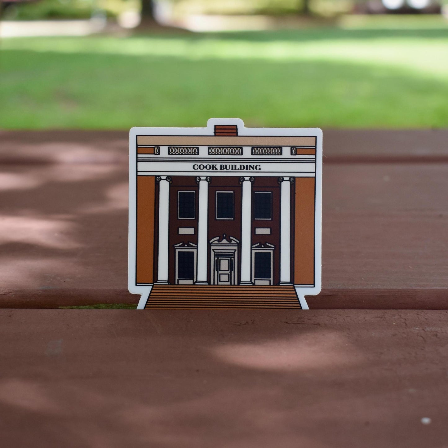Cook Building Sticker