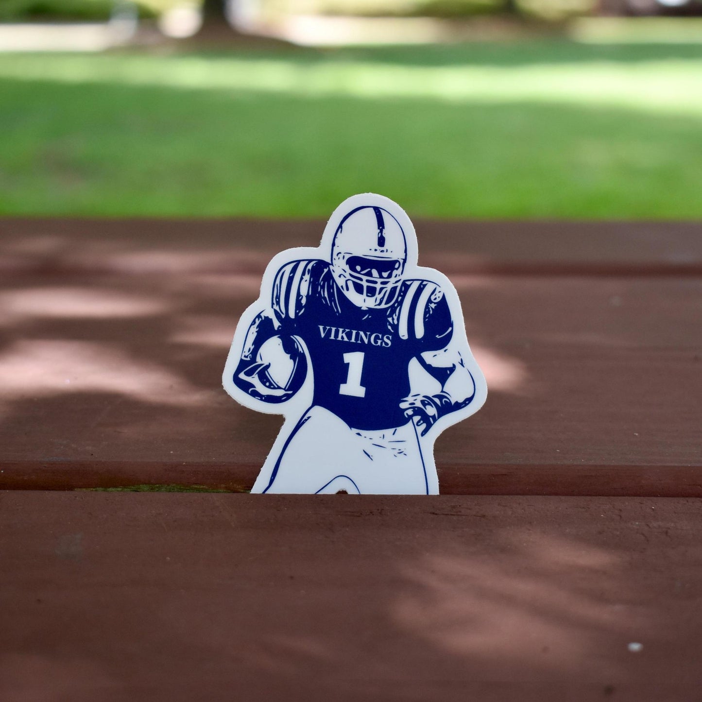 Berry Football Player Sticker