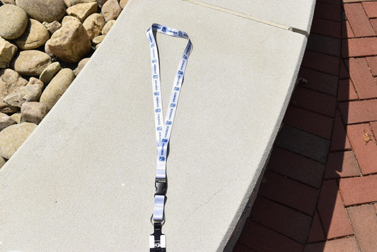 MCM Grey Viking Head Sublimated Lanyard