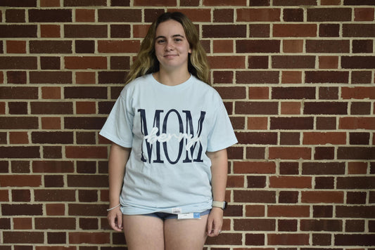 Coastal Blue Berry Mom Tee