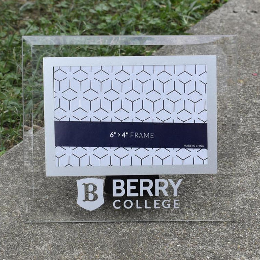 Clear Berry College Primary Logo Frame