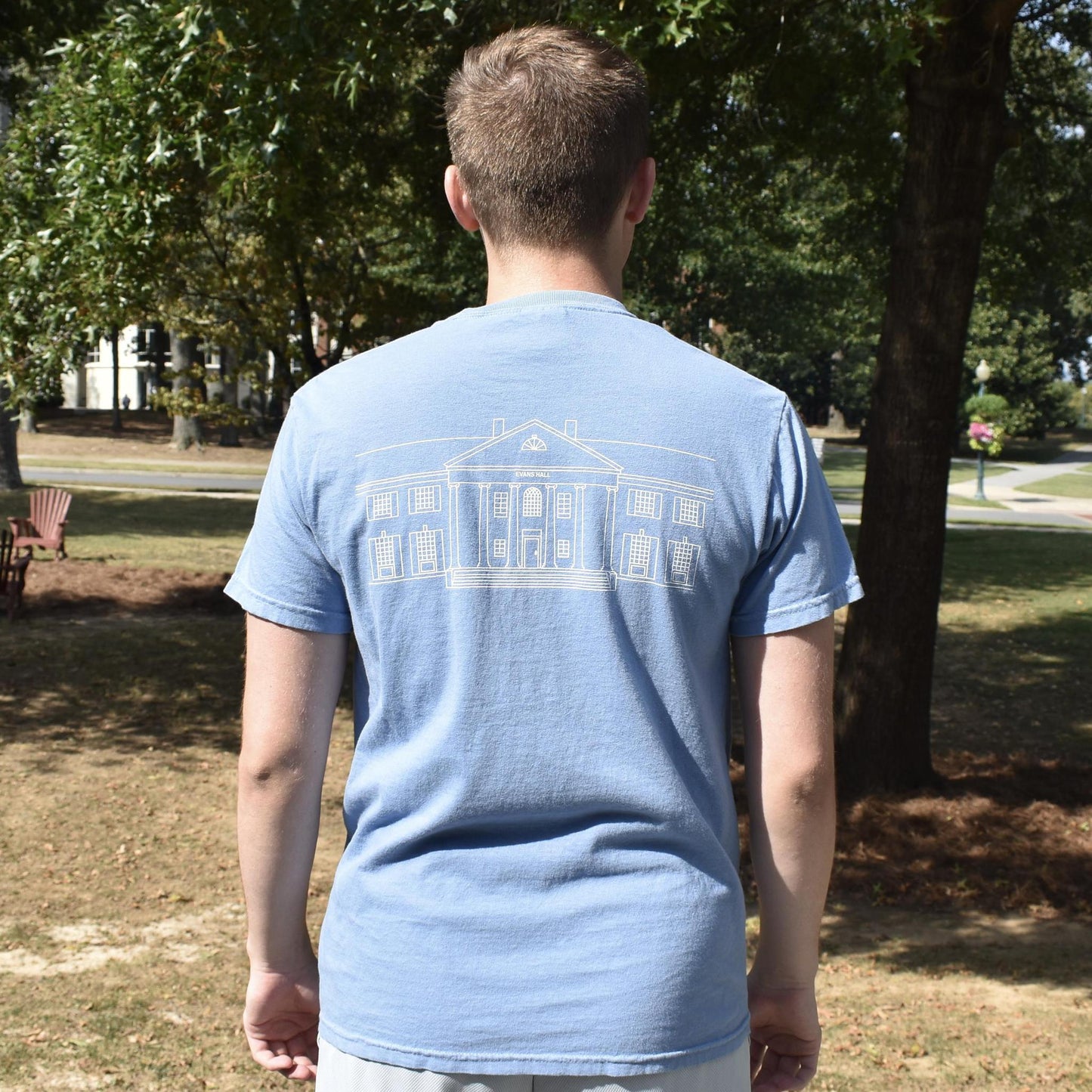 Comfort Colors Blue SS - Evans School of Humanities