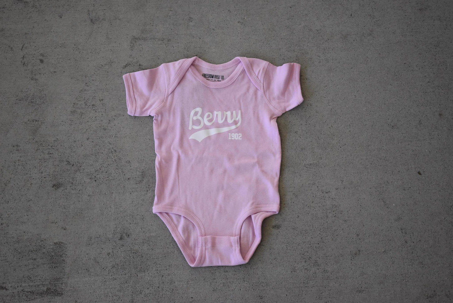 Pink Freedom Wear Abby Infant Onesie