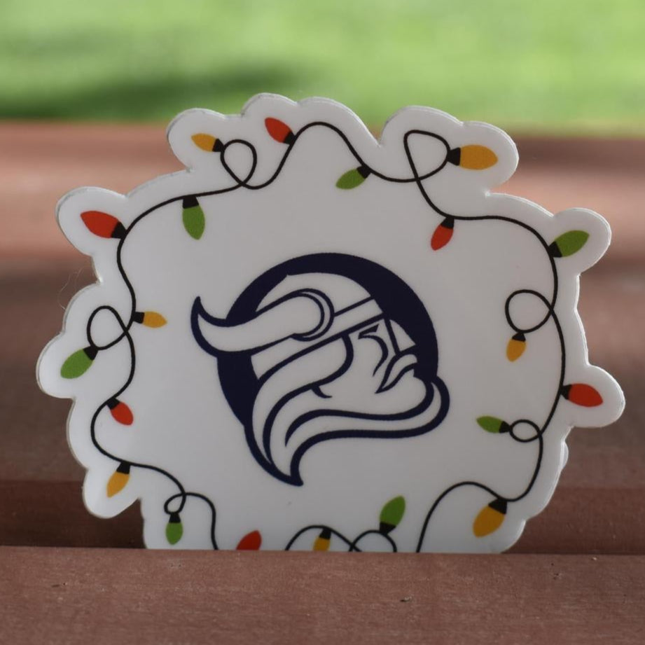 Christmas Viking Sticker
