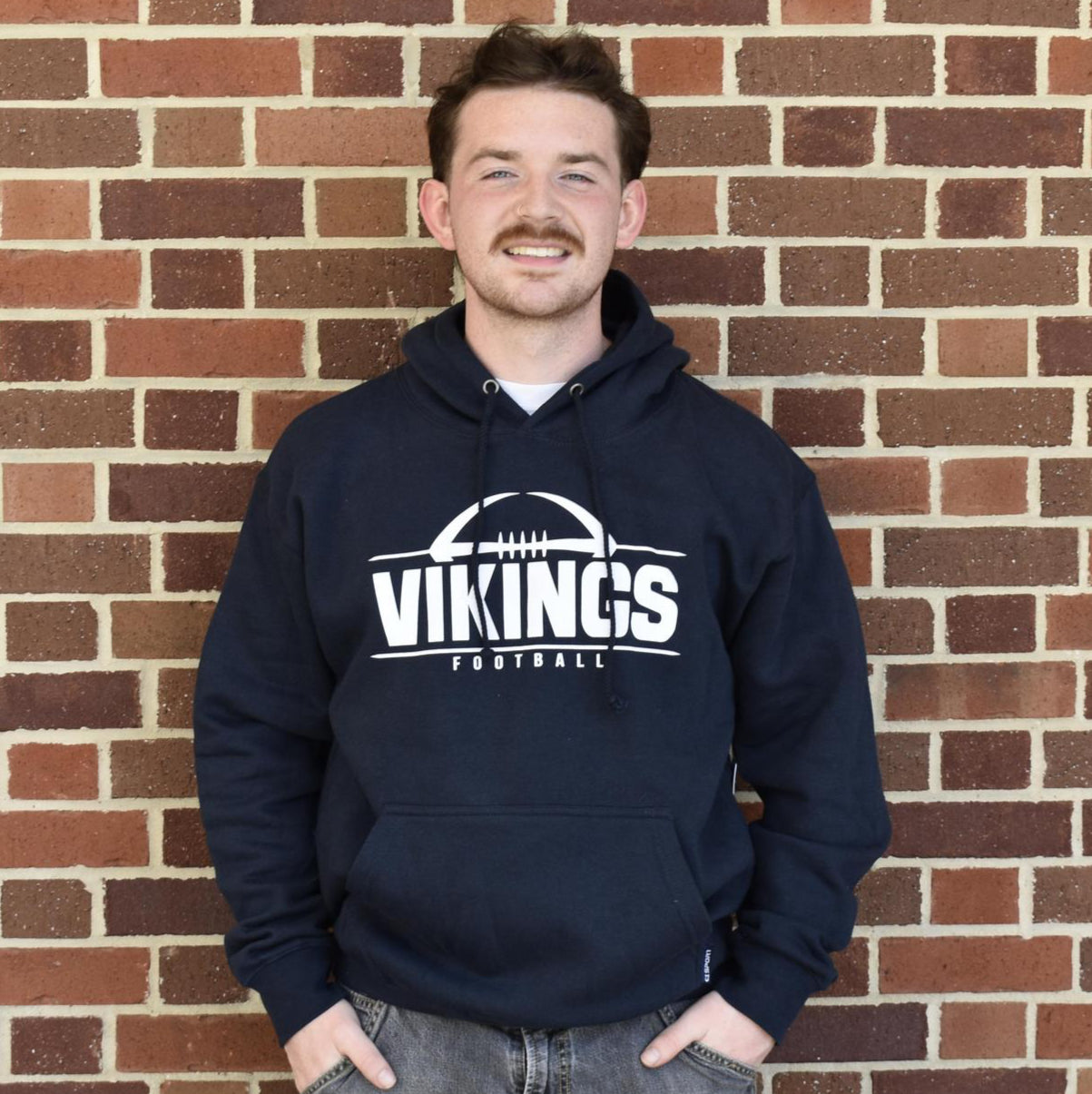 CI Sport Navy Vikings Football Hoodie