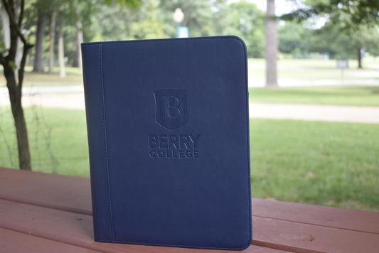 Berry College Navy Conference Padfolio