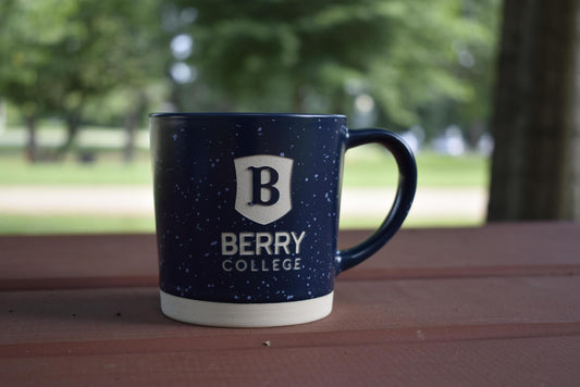 Berry College Navy Blue Bistro Mug