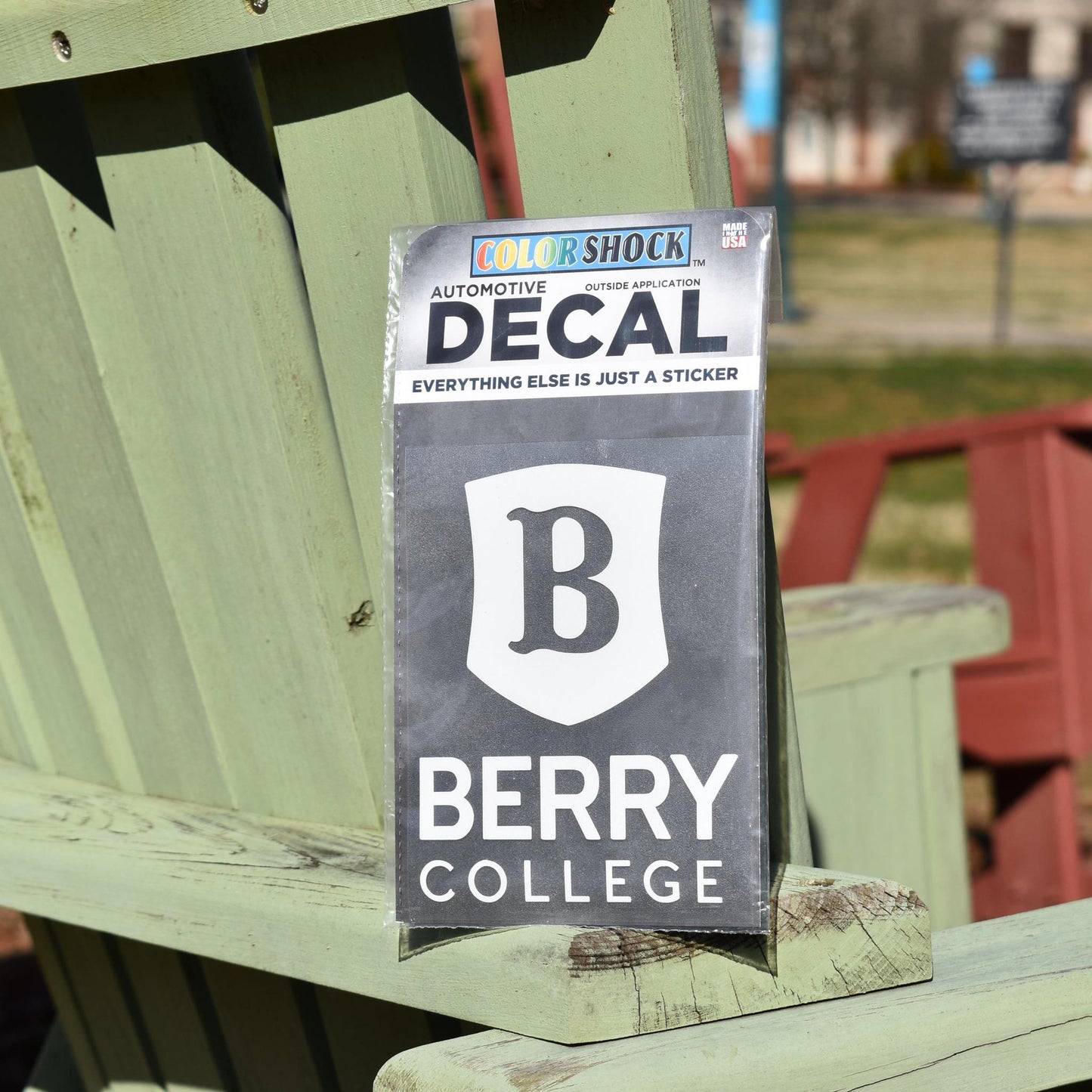 Berry College Shield Decal