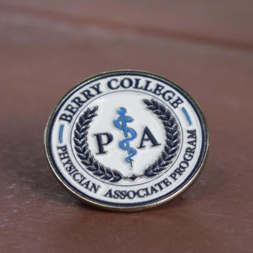 White PA Enamel Pins