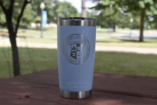 Sky Blue Berry Yeti Tumbler
