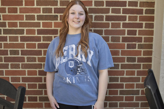 Blue 84 Pacific Blue Vintage Football OTR Tee