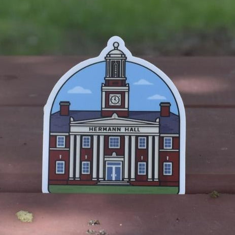 Herman Hall Sticker