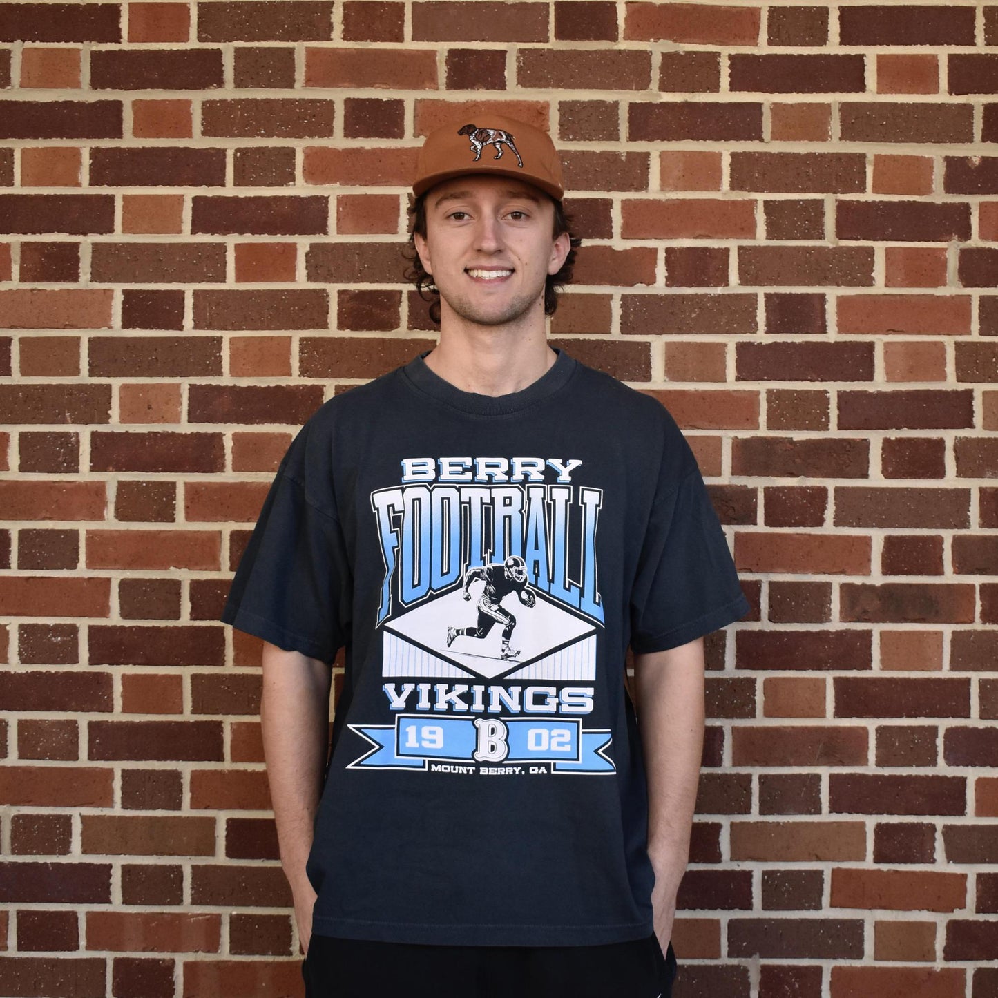 Uscape Heavy Vintage Football tee