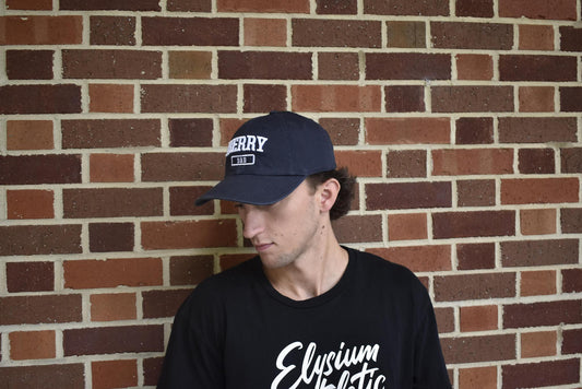 Navy Berry Dad Twill Hat