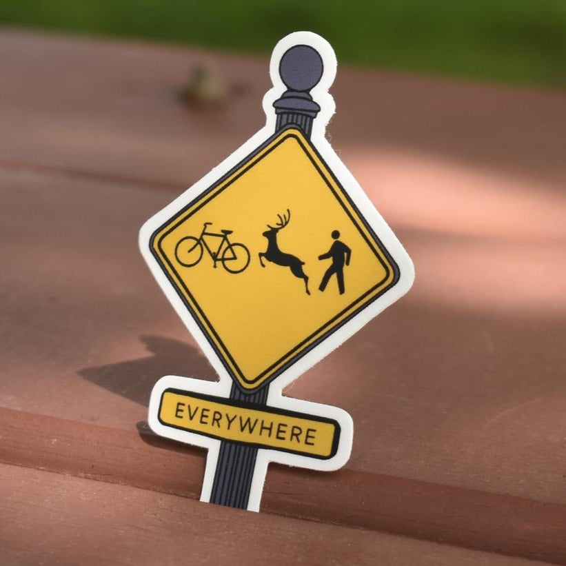 Everywhere Sign Sticker