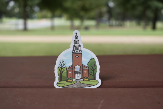 College Chapel Sticker