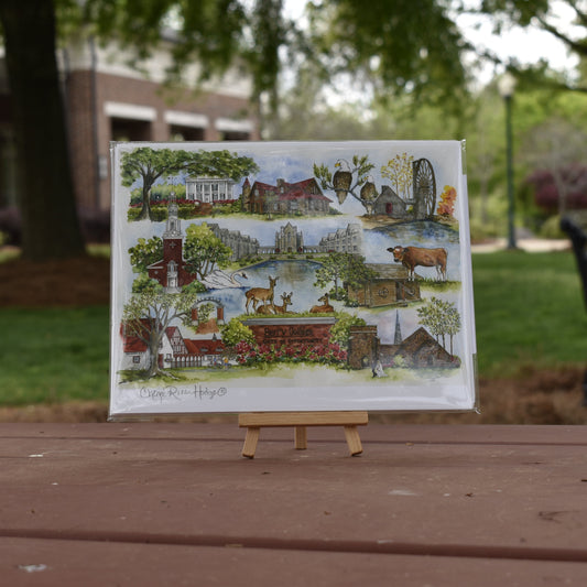 Cheryl Riner Hodge- Berry College Note Card Pkgs/ 5 per
