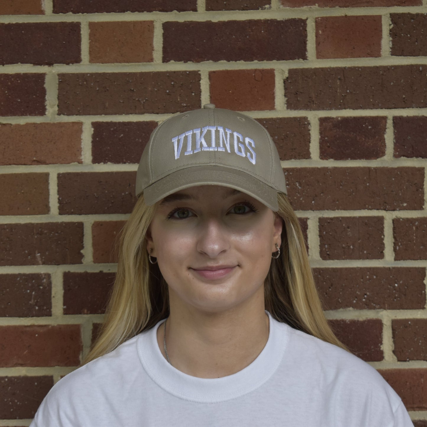 FreedomWear Hat/Tee Combo Tan Hat White Shirt