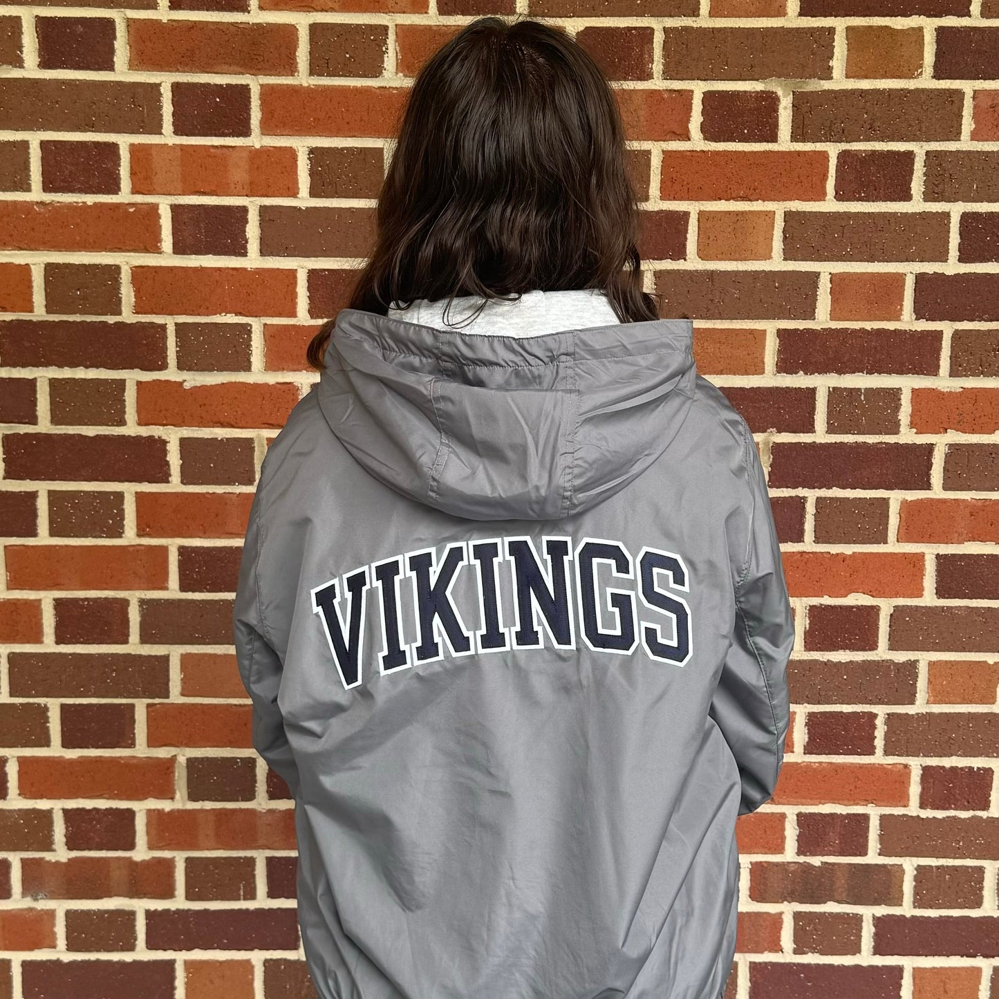 Graphite Berry Viking head/Vikings Liberty Jacket