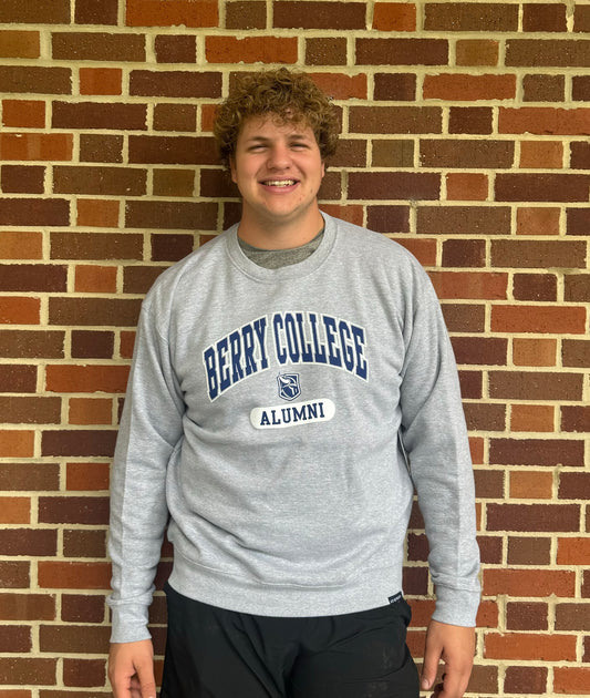 Grey Berry College Alumni Heather Crewneck