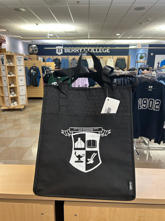 Koozie Insulated Tote Berry College Shield Seal