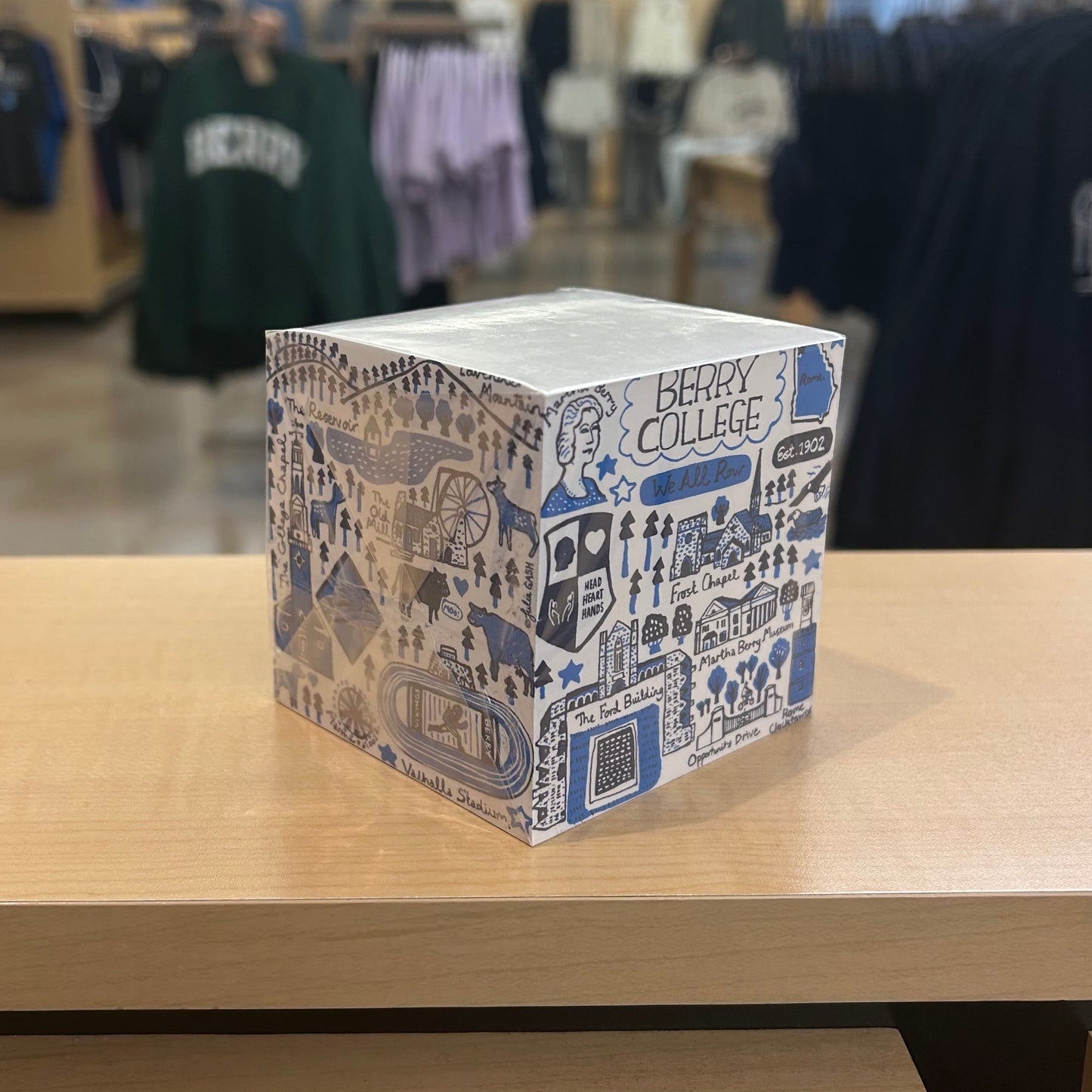 Julia Gash 3X3 Adhesive Cube