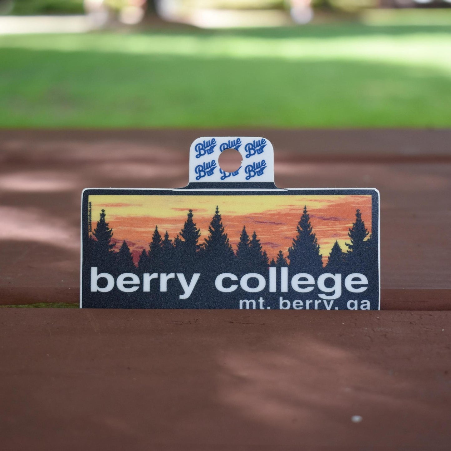 Blue 84 Berry Sunset Sticker