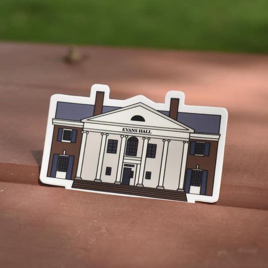 Evans Hall Sticker