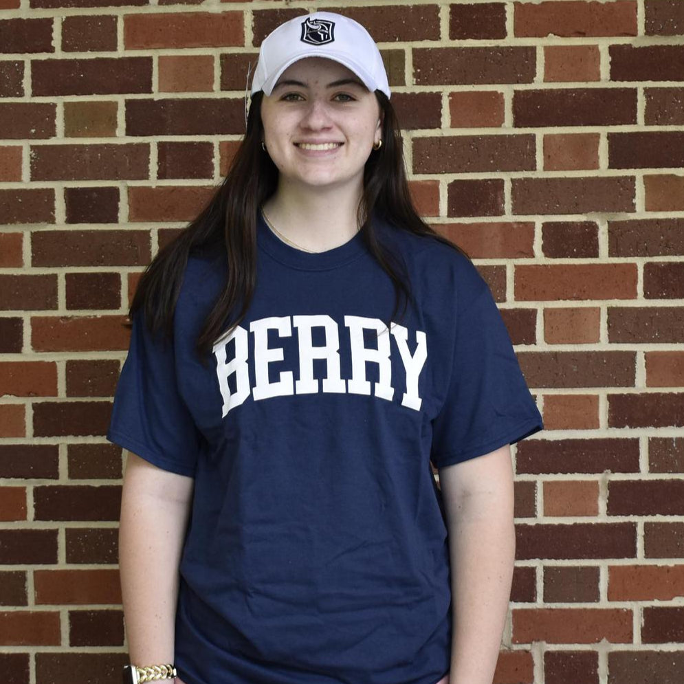 Freedom Wear Hat/Tee Combo White Hat Navy Shirt