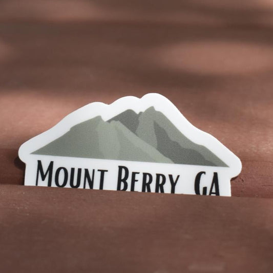 Green Mount Berry, GA Mountain Sticker