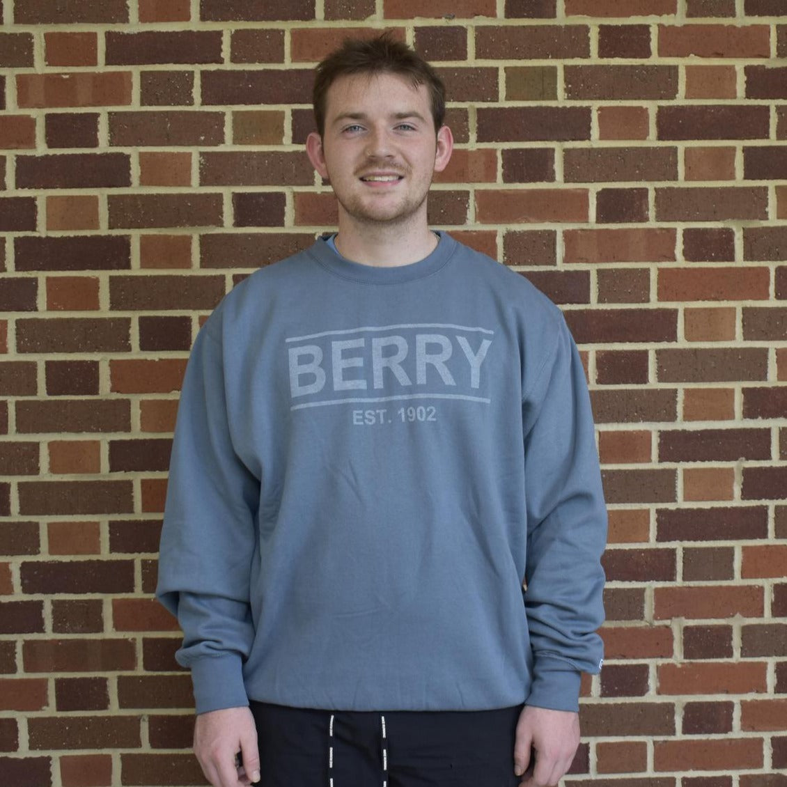 Blue 84 Baltic Blue Guisppe Campbell Crewneck