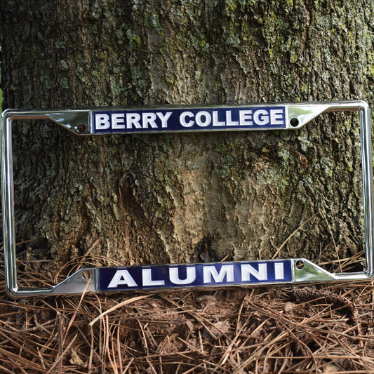 WinCraft Metal License Plate Frame Berry/Alumni