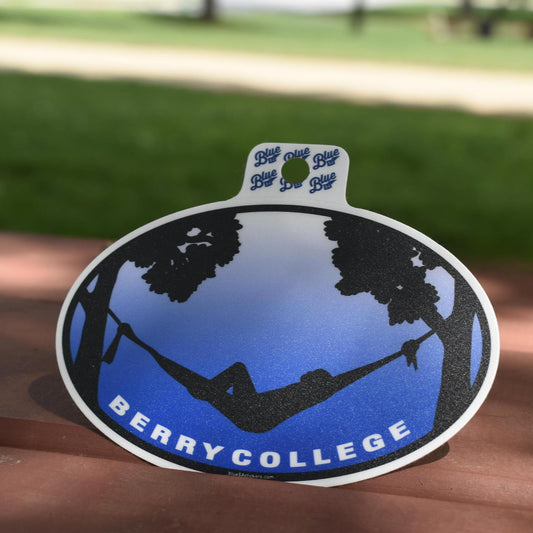 Blue 84 Hammock Sticker