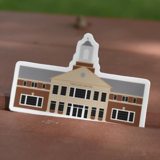 Cage Center Sticker