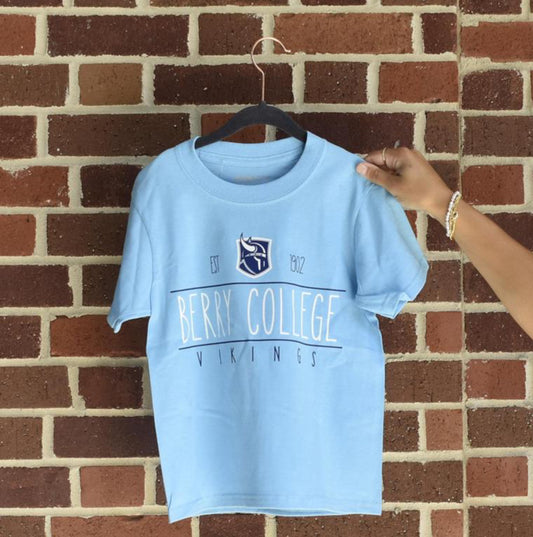 Aquatic Blue Ava Youth Tee
