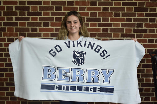 Arctic Blue Sweatshirt Blanket