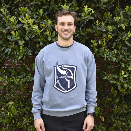 Comfort Colors Blue Jean Viking Head Crewneck