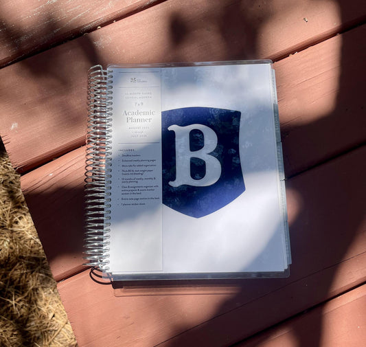 Erin Condren Coiled Academic Planner - College Crest