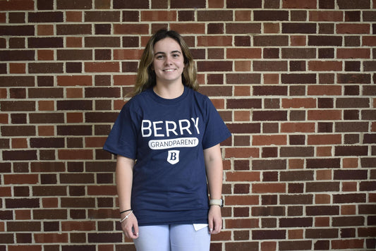 Navy Berry Grandparent Tee