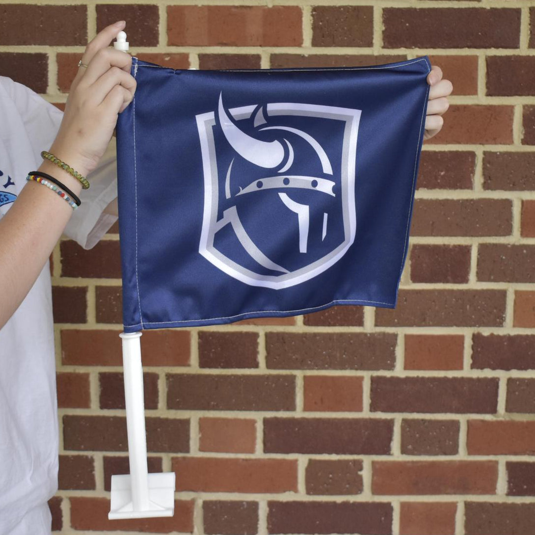 Car Flag - New Viking Head
