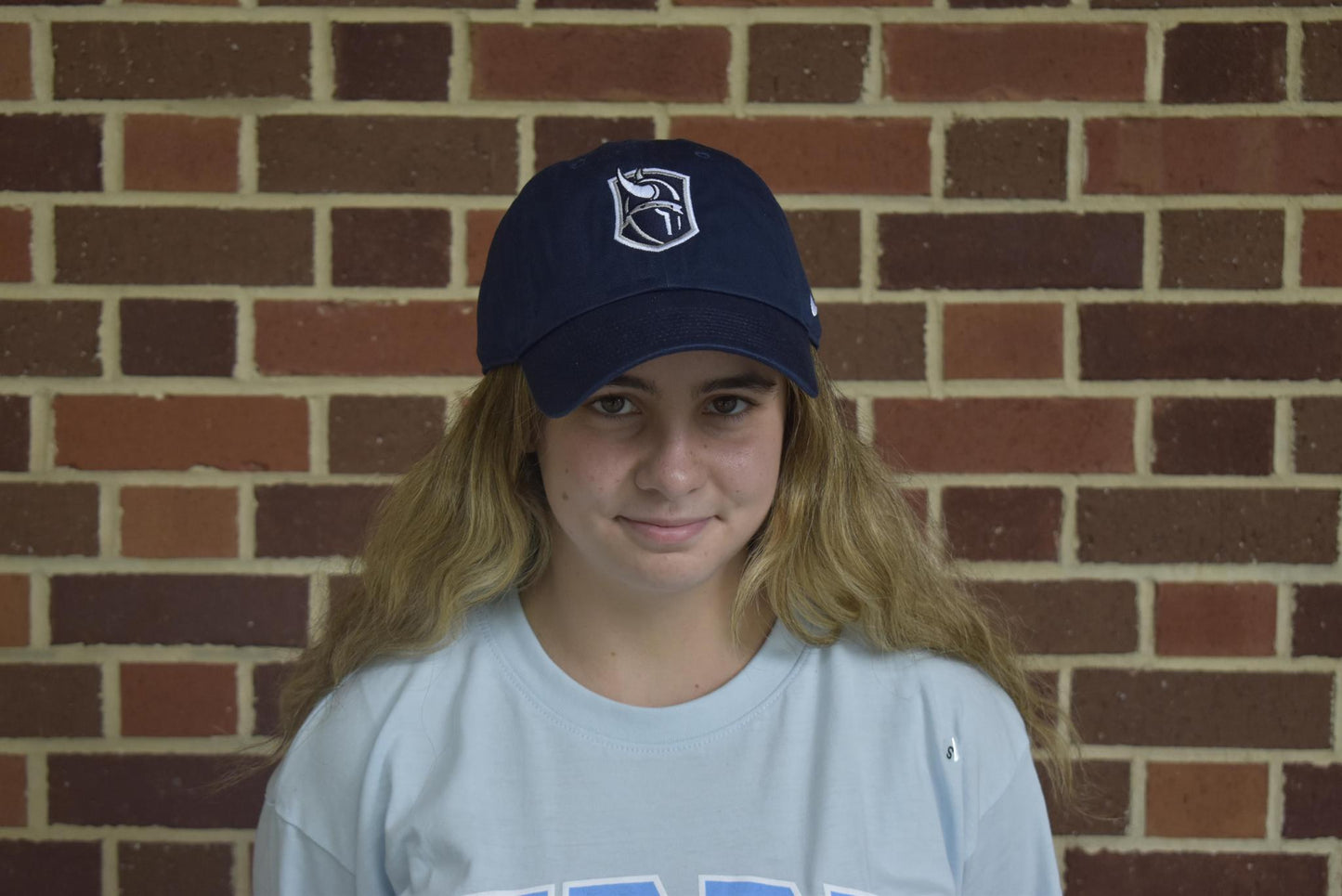 Nike Navy Team Campus Hat w/ Embroidered Viking Head
