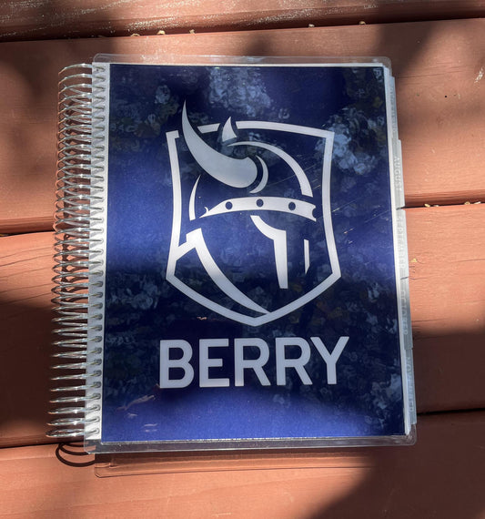 Erin Condren Coiled Academic Planner - Viking Head