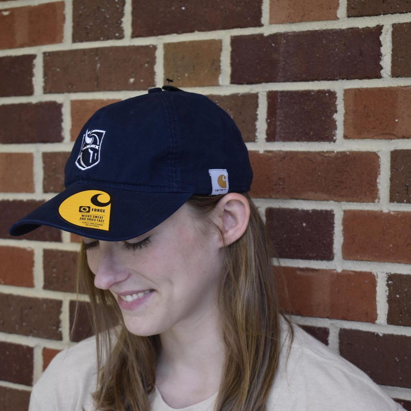 Carhartt Navy Viking Head Cap