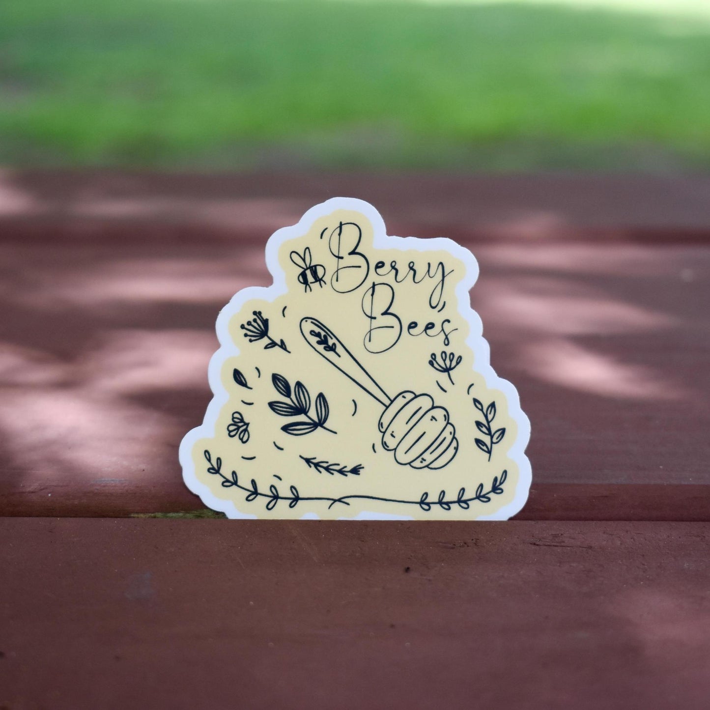 Berry Bees Sticker