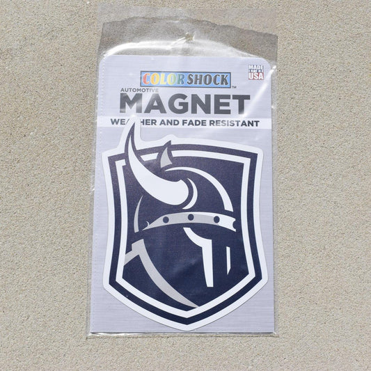 Color Shock Viking Head Magnet