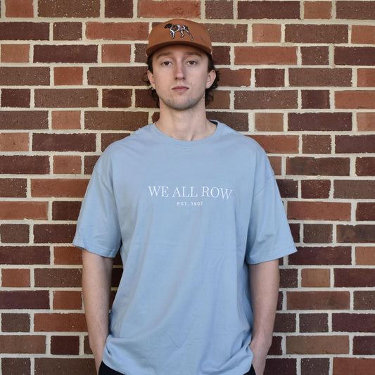 Bella + Canvas Denim "We All Row" Tee